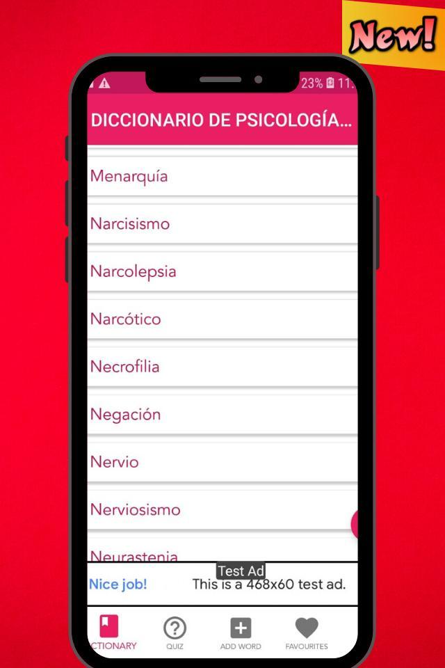 Diccionario de Psicología App screenshot image 24_Popularmodapk.com