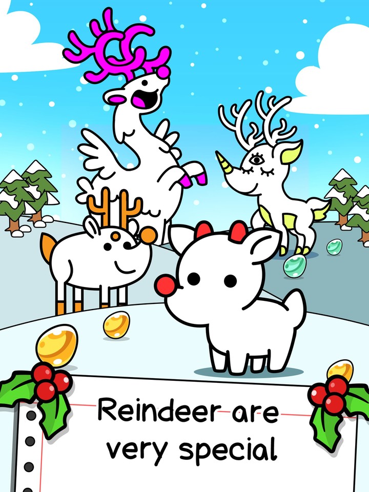 Reindeer Evolution: Idle Game screenshot image 5_Popularmodapk.com
