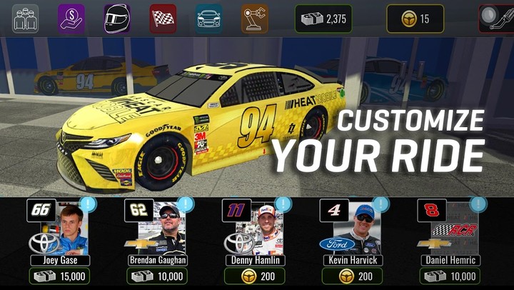 NASCAR Heat Mobile screenshot image 4_Popularmodapk.com
