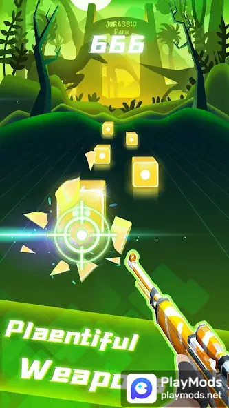 Beats shooting-EDM music game<span>(Unlimited Diamonds)</span> screenshot image 2_Popularmodapk.com