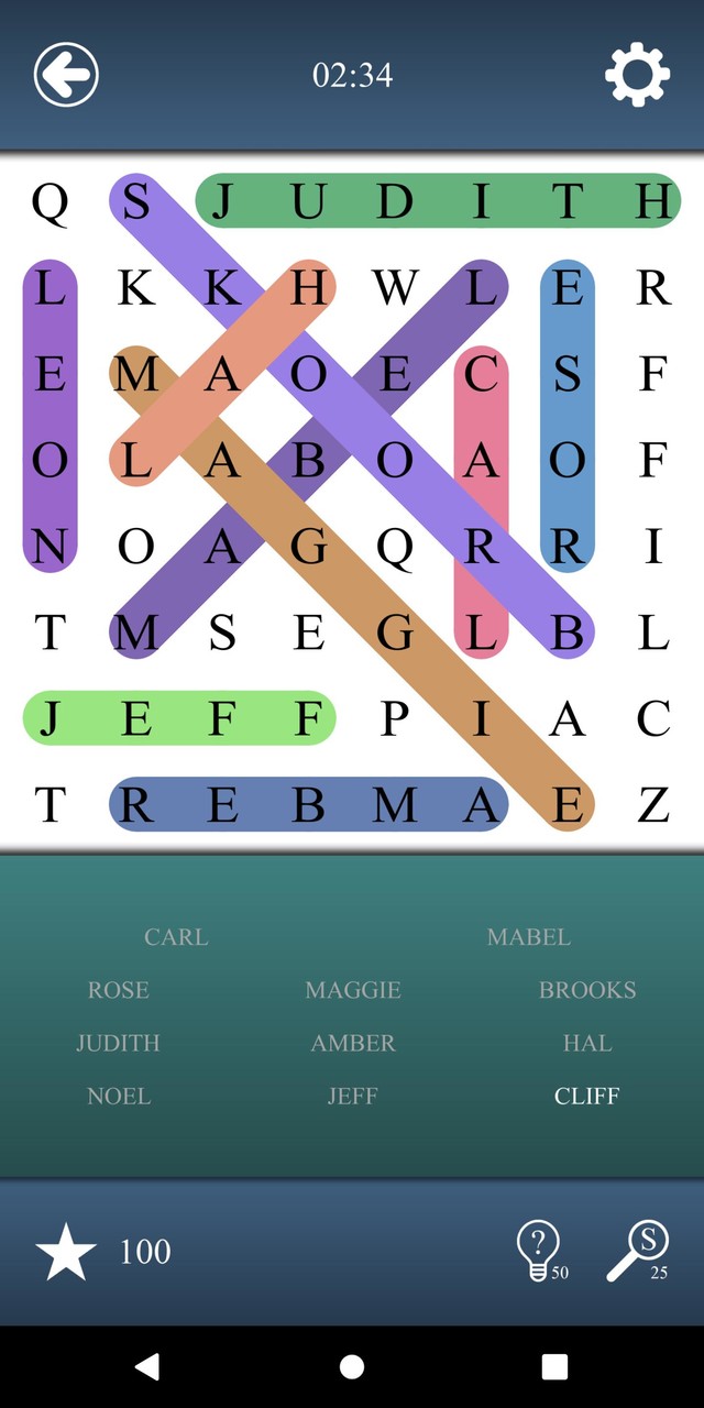 Word Search - online game screenshot image 1_Popularmodapk.com