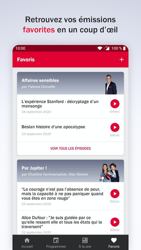 France Inter - radio, actus screenshot image 11_Popularmodapk.com