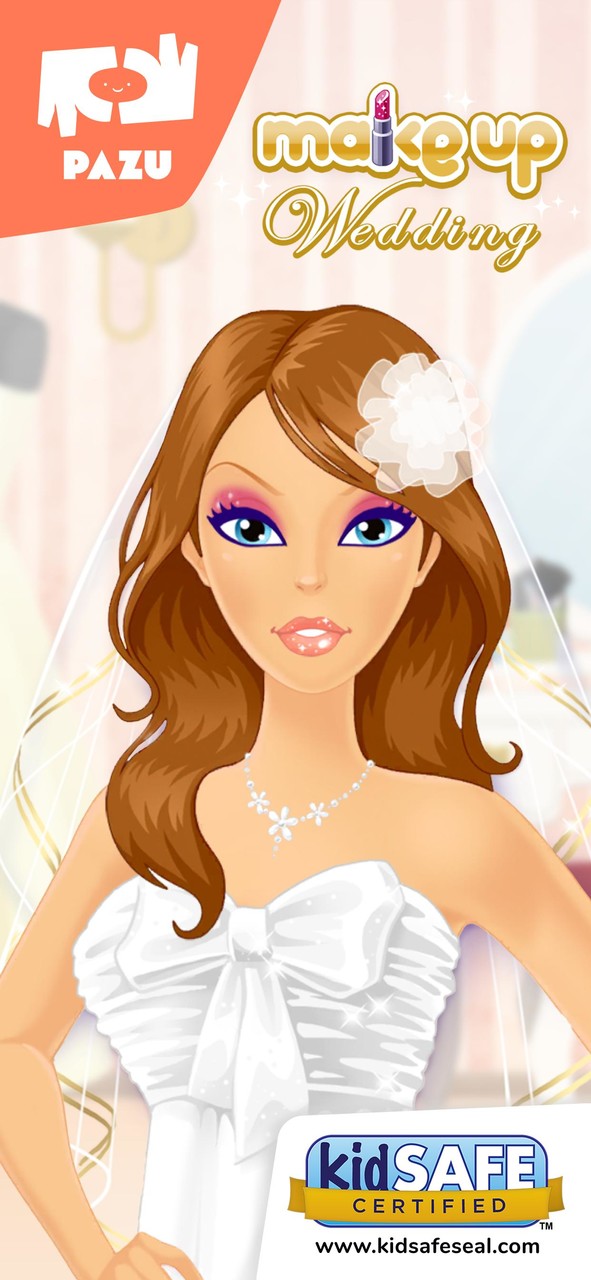 Makeup Girls Wedding Dress up screenshot image 1_Popularmodapk.com