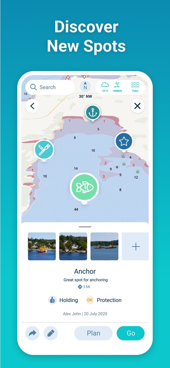 Wavve Boating: Easy Marine GPS screenshot image 22_Popularmodapk.com