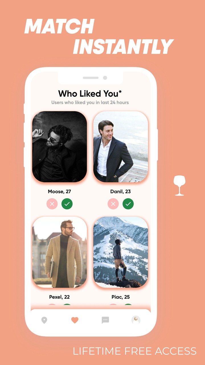 Friday Dating - Instant Match screenshot image 2_Popularmodapk.com