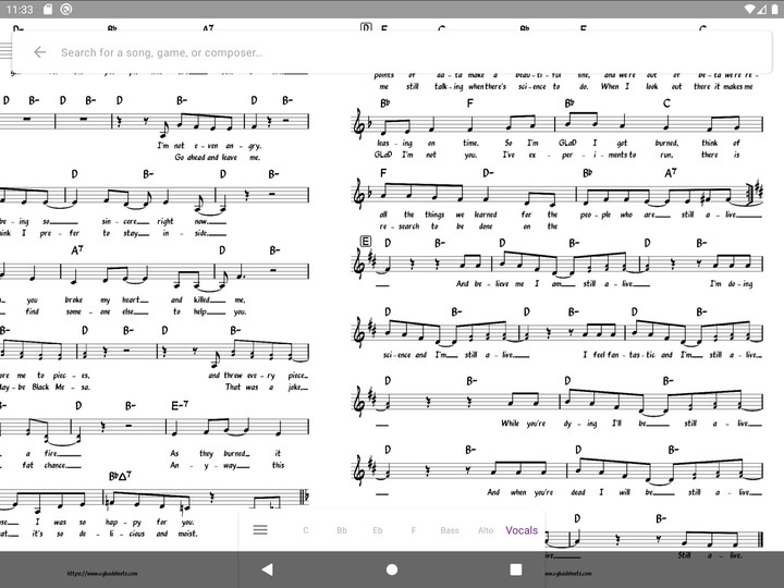 VGLeadSheets screenshot image 15_Popularmodapk.com