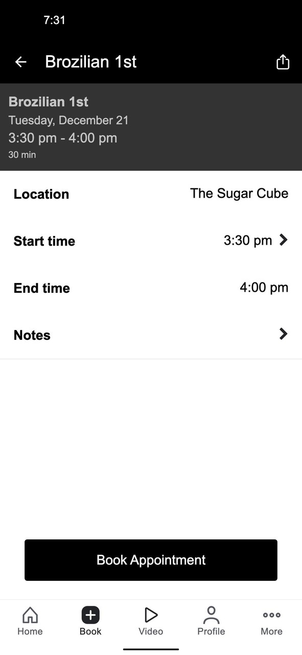 The Sugar Cube Body Sugaring screenshot image 10_Popularmodapk.com