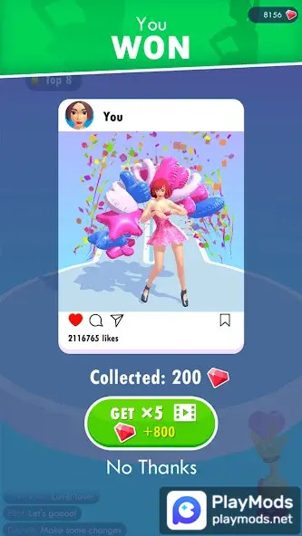 Catwalk Battle<span>(Unlimited Diamonds)</span> screenshot image 3_Popularmodapk.com