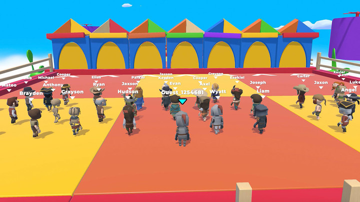 Fall Dudes 3D<span>(Ad Removed)</span> screenshot image 3_Popularmodapk.com