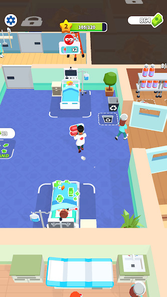 Doctor White<span>(Unlimited coins)</span> screenshot image 1_Popularmodapk.com