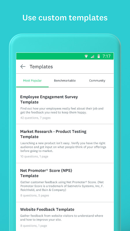 SurveyMonkey screenshot image 7_Popularmodapk.com