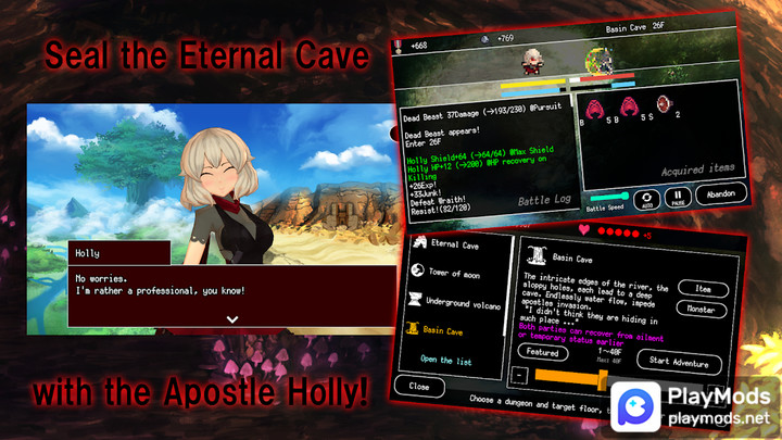 B100X - Auto Dungeon RPG(Mod Menu) screenshot image 3_Popularmodapk.com