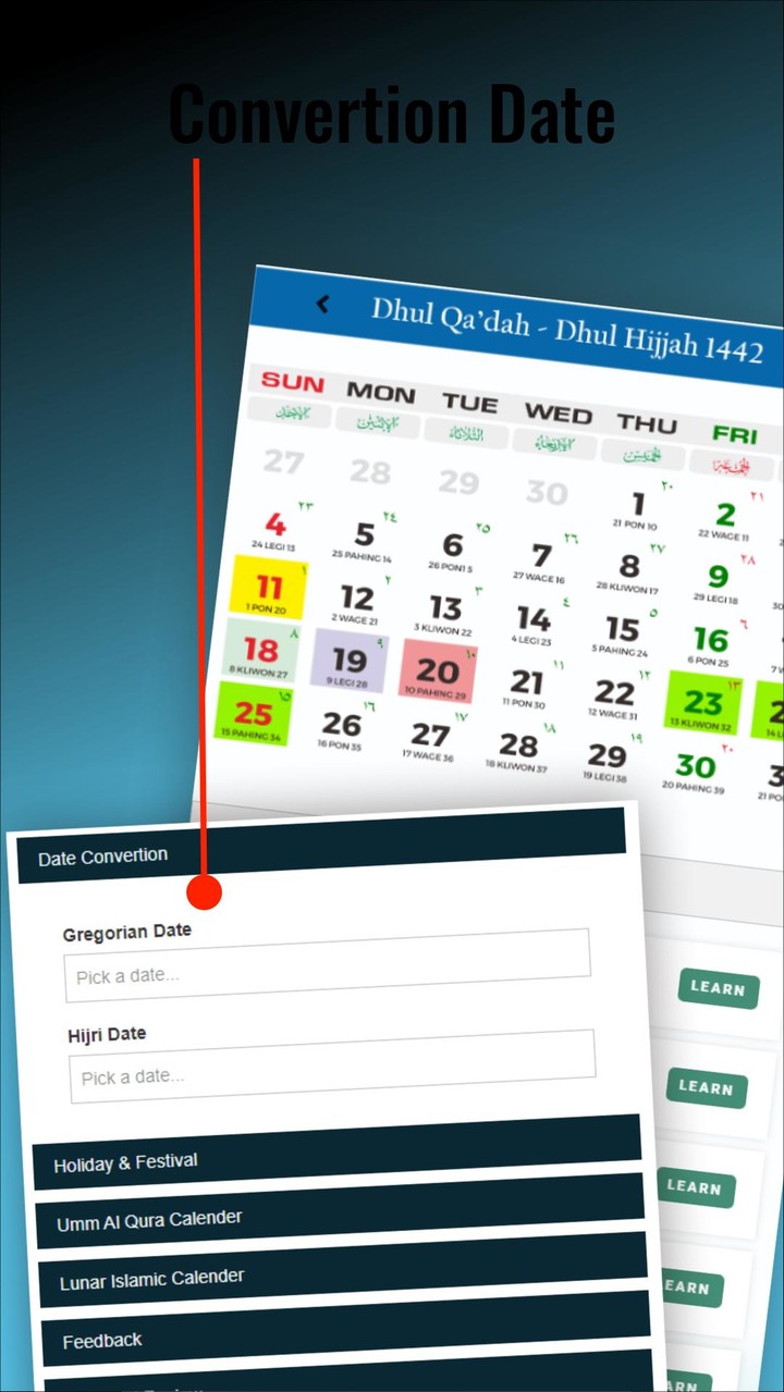 Hijri Calender 1444 screenshot image 9_Popularmodapk.com