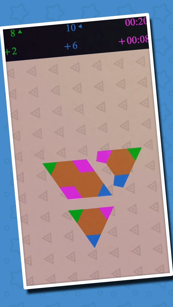 Triangle Color Match Puzzle screenshot image 4_Popularmodapk.com