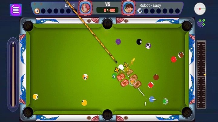Pool Billiards offline player1 screenshot image 1_Popularmodapk.com