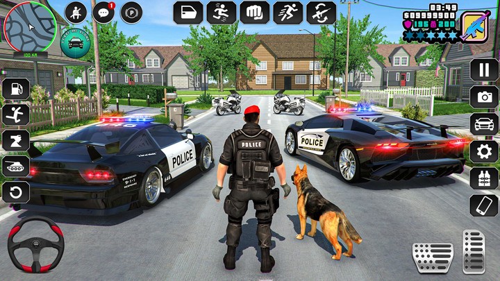 Police Thief Games: Cop Sim screenshot image 1_Popularmodapk.com