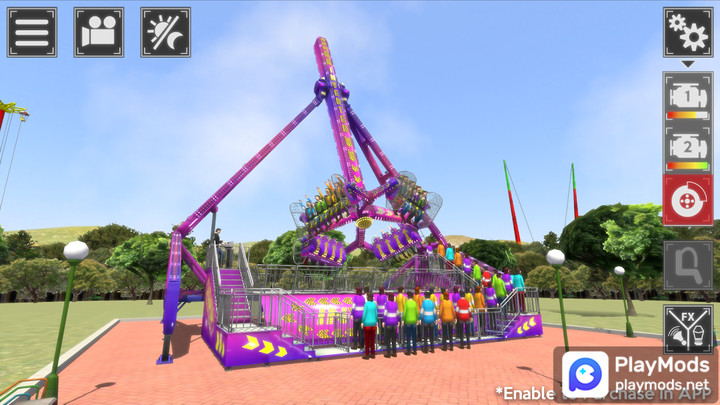 Theme Park Simulator<span>(Unlocked)</span> screenshot image 2_Popularmodapk.com
