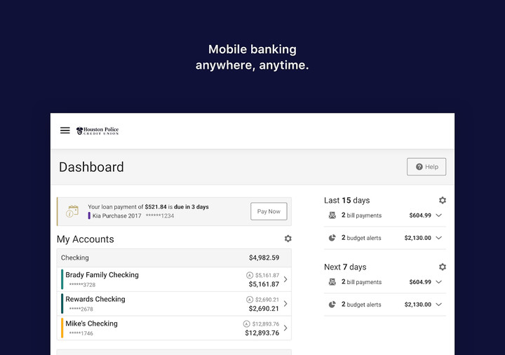 HPCU Mobile Banking screenshot image 6_Popularmodapk.com