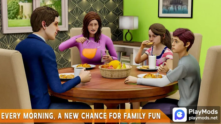 Family Simulator - Virtual Mom<span>(Unlock all levels)</span> screenshot image 3_Popularmodapk.com