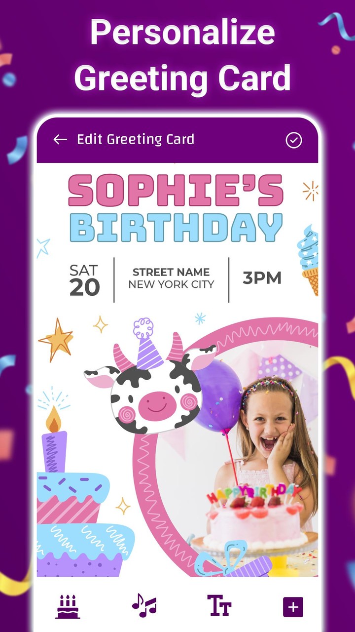 Birthday Card Maker 2022 screenshot image 5_Popularmodapk.com