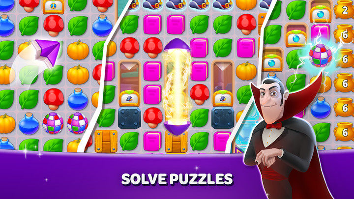 Becharmed - Match 3 Games<span>(Infinite)</span> screenshot image 3_Popularmodapk.com