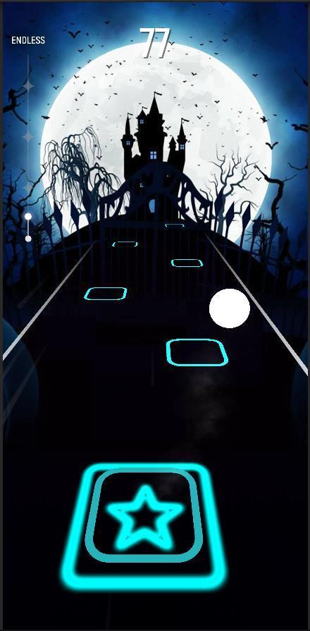 Rainbow Friends FNF Tiles ball screenshot image 2_Popularmodapk.com