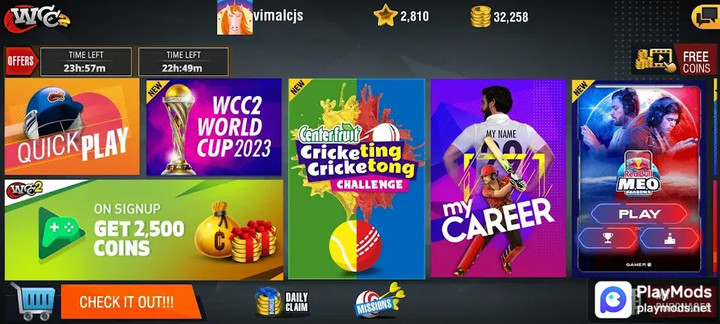 World Cricket Championship 2<span>(Unlimited Coins)</span> screenshot image 5_Popularmodapk.com
