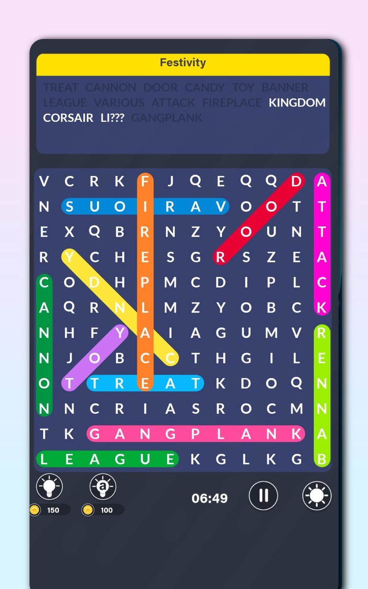 Word Search Puzzle - Word Game screenshot image 5_Popularmodapk.com