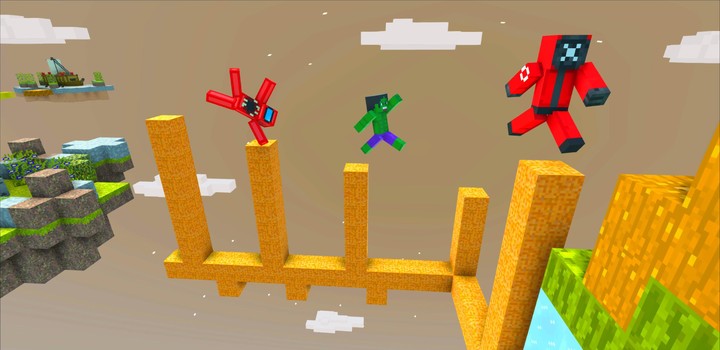 Craft Parkour: 3D Blocky Race screenshot image 5_Popularmodapk.com