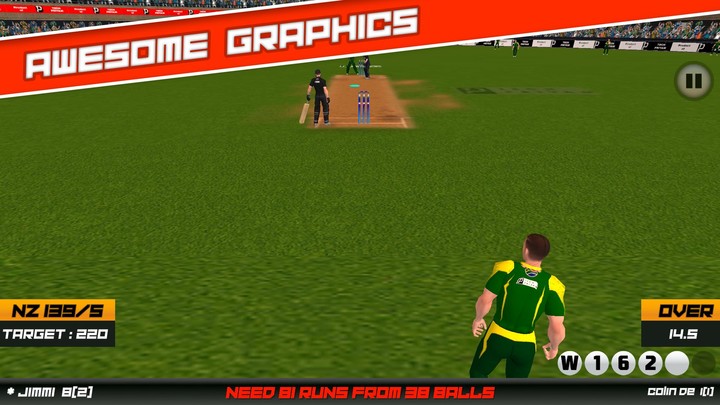 Cricket Superstar League 3D screenshot image 3_Popularmodapk.com
