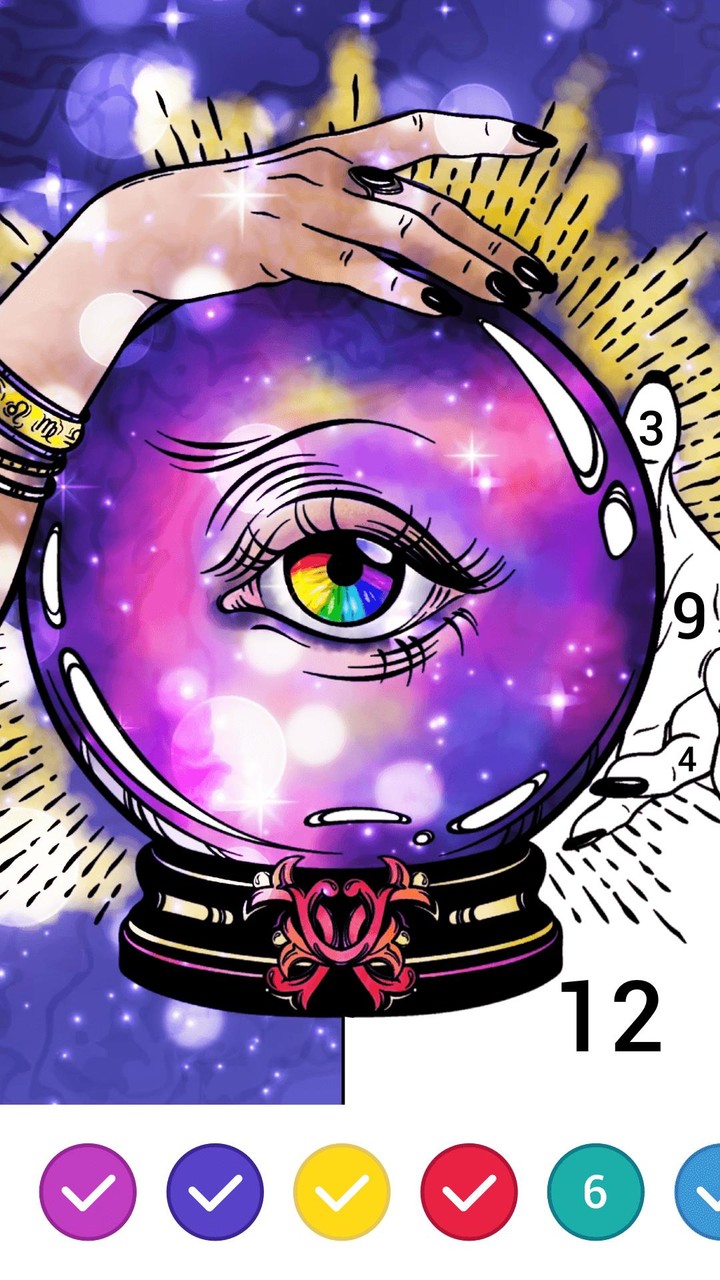 Magic Paint: Color by number screenshot image 4_Popularmodapk.com