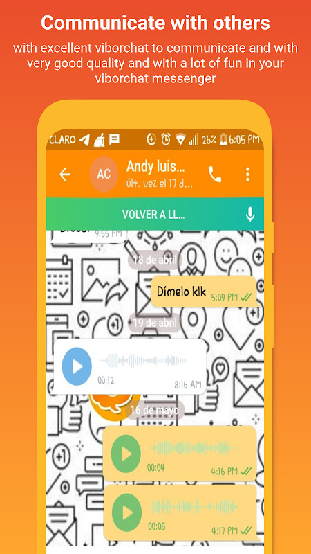 viborchat Messenger screenshot image 4_Popularmodapk.com