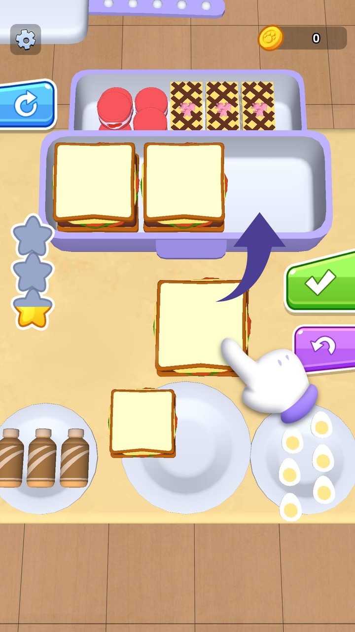 Fill Lunch Box: Organize games screenshot image 2_Popularmodapk.com