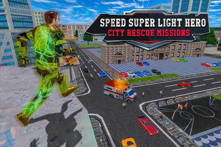 Light Superhero Speed Hero screenshot image 4_Popularmodapk.com