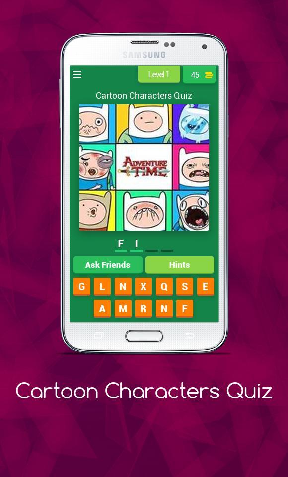 Cartoon Characters Quiz screenshot image 1_Popularmodapk.com