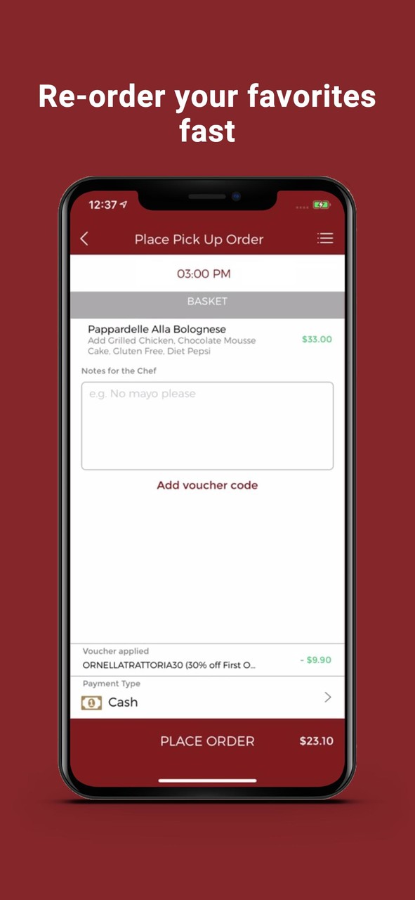 Ornella Trattoria screenshot image 6_Popularmodapk.com