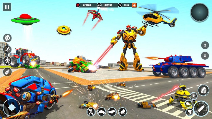 Tiger Robot War Robot Showdown screenshot image 4_Popularmodapk.com