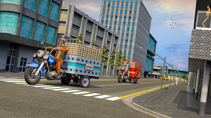 Loader Rickshaw Driving Games screenshot image 3_Popularmodapk.com