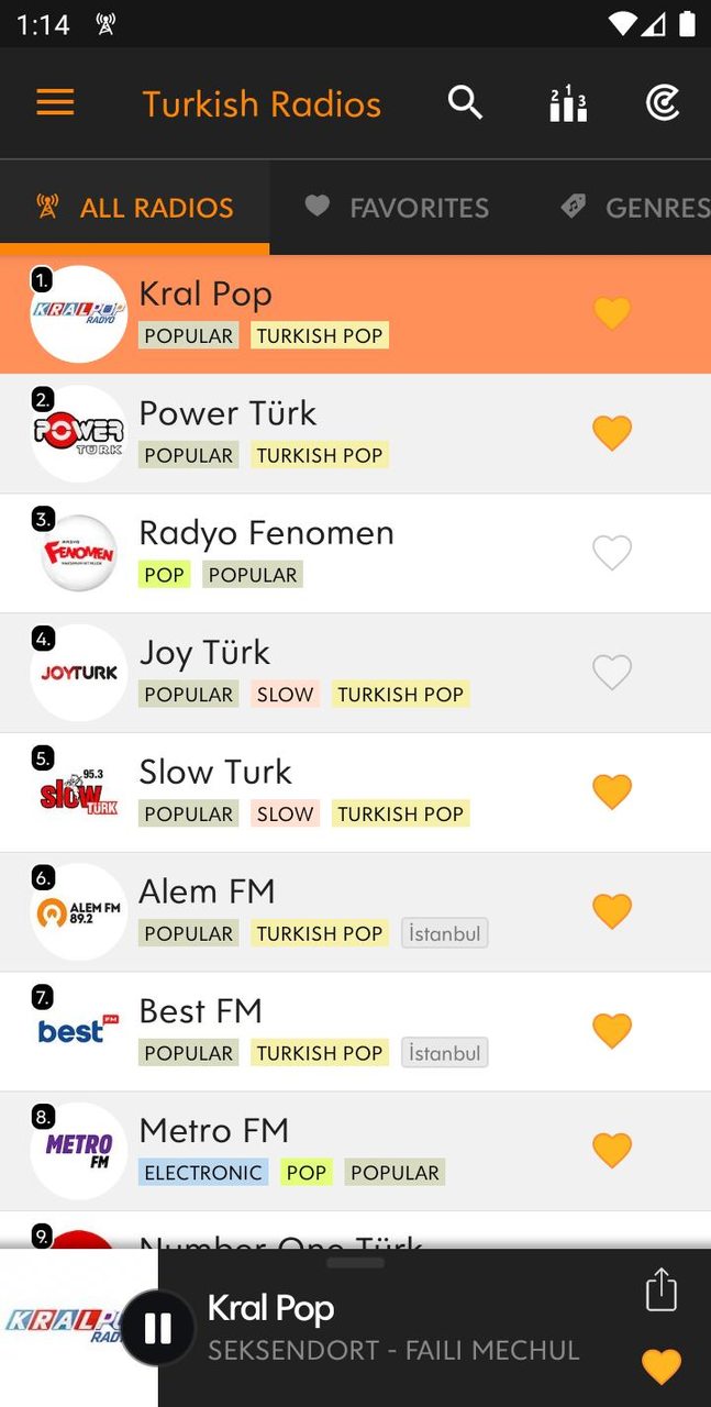 Radyo Kulesi - Turkish Radios screenshot image 1_Popularmodapk.com