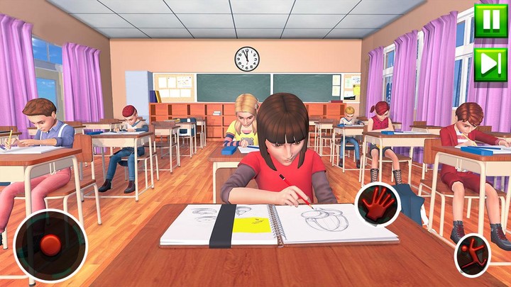 High School Teacher Simulator- Virtual School Game screenshot image 1_Popularmodapk.com