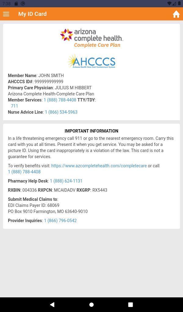 Arizona Complete Health screenshot image 9_Popularmodapk.com