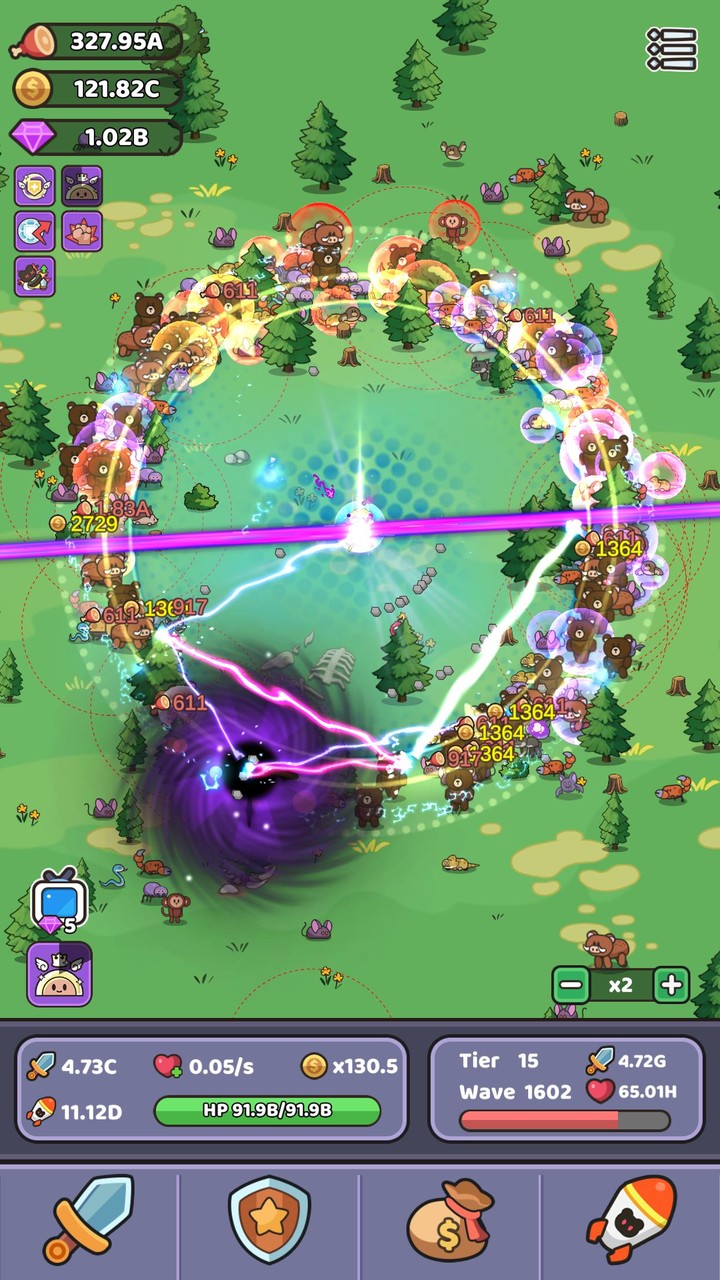 Wild Survival - Idle Defense screenshot image 2_Popularmodapk.com