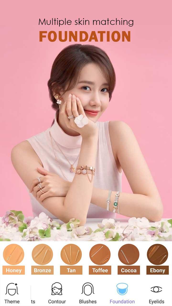 Beauty Face Makeover Camera-Makeup Photo Editor screenshot image 22_Popularmodapk.com