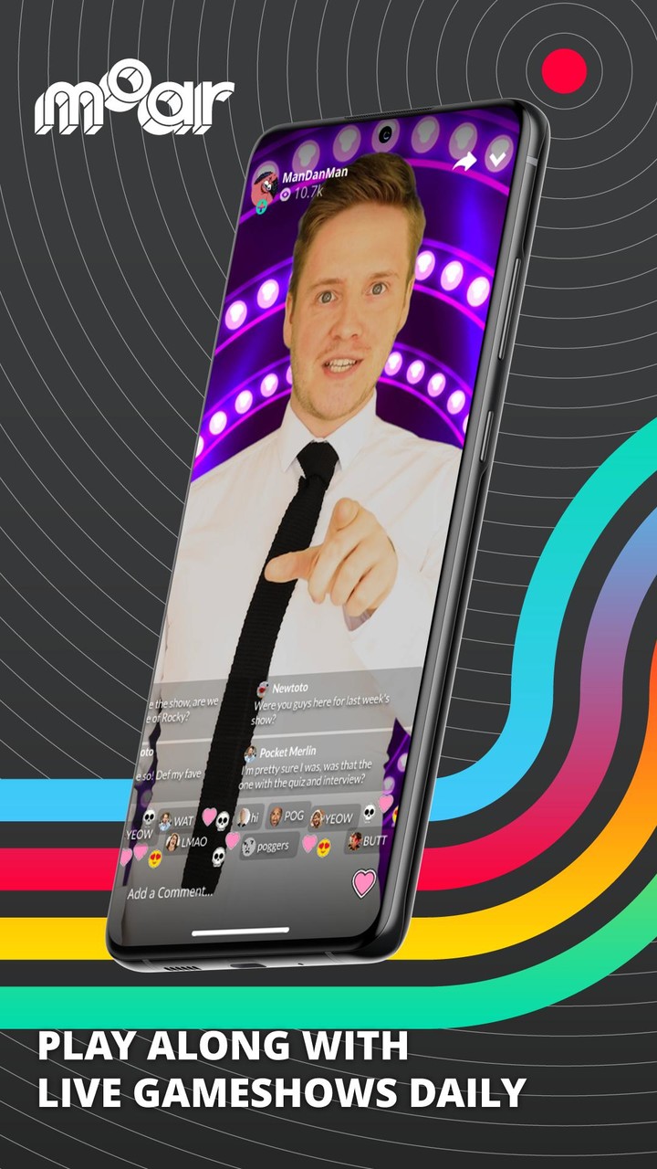 Moar: Play Live Gameshows screenshot image 1_Popularmodapk.com