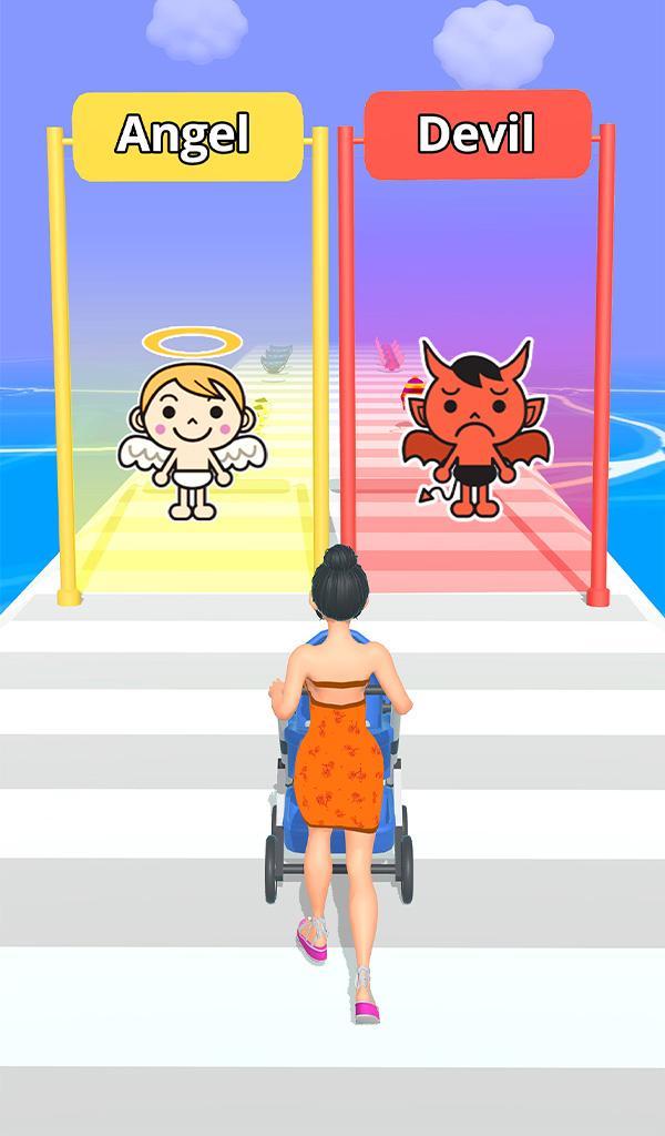 Mama's Run: Bad or Good Mom screenshot image 1_Popularmodapk.com