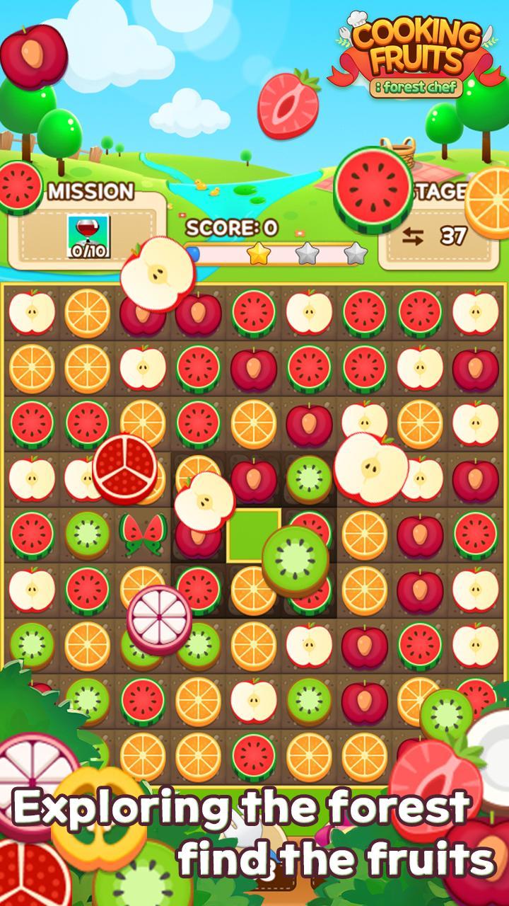 Cooking Fruits: Forest Chef screenshot image 1_Popularmodapk.com