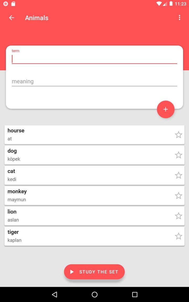 ENJOY LEARNING (Make your own flashcards) screenshot image 9_Popularmodapk.com