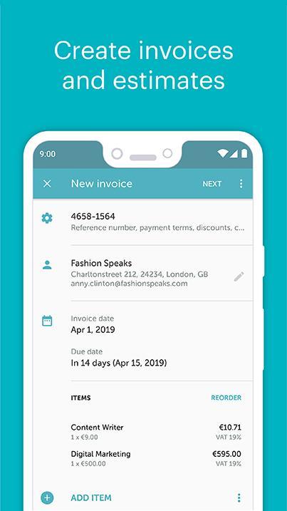 Zervant: quote & invoice maker screenshot image 22_Popularmodapk.com