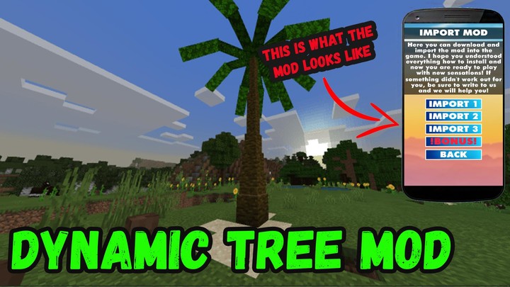 Dynamic Tree Mod For Minecraft screenshot image 9_Popularmodapk.com