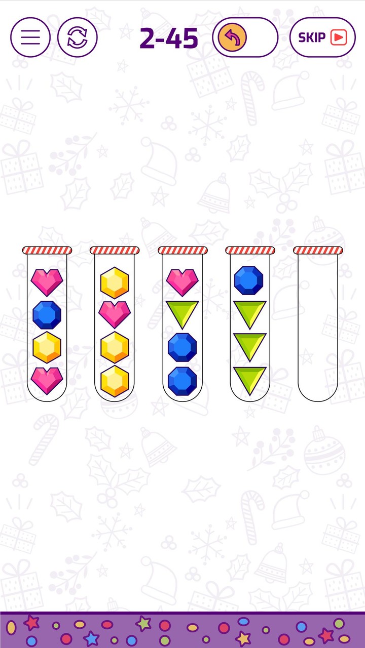 Bubble Sort Color Puzzle Game screenshot image 3_Popularmodapk.com